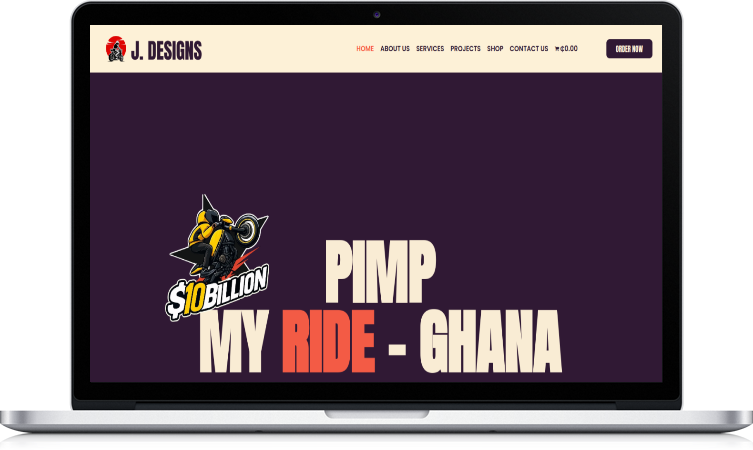 J. Designs — Design & Printing website by Tekosoft