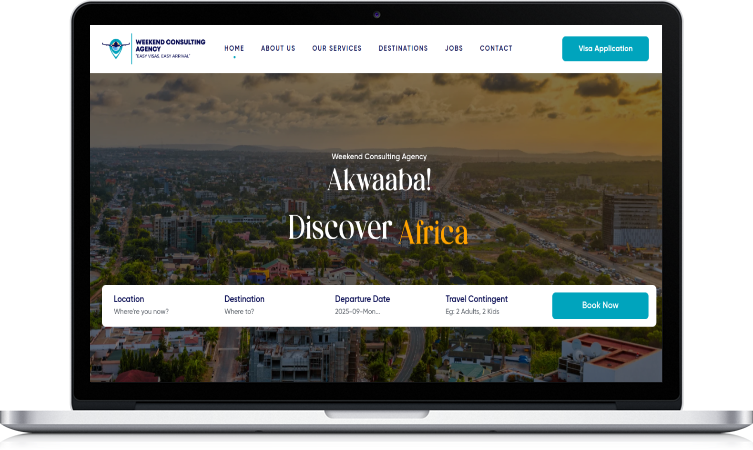 Weekend Consulting Agency — Travel & Tour website by Tekosoft